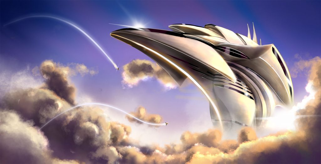 SpaceShip_02 by Jonny Benzin