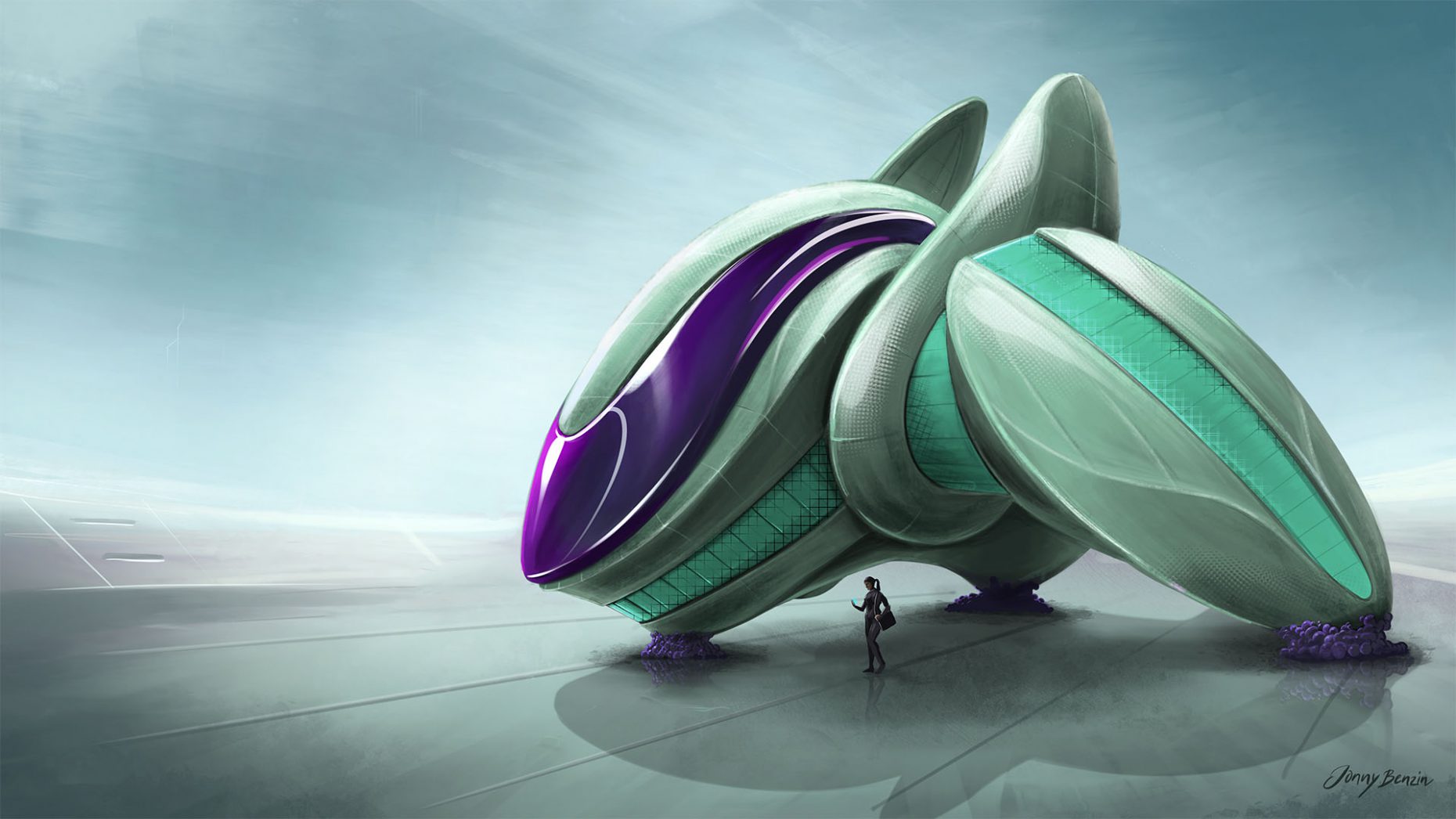 SpaceShip_07 by Jonny Benzin